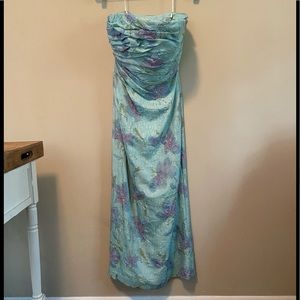 3 pc. Carmen Marc Valvo Collection dress, bag,wrap